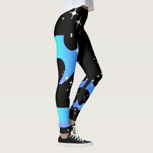 Intergalactische golf leggings (Rechts)