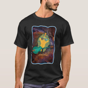 Intergalactische King Tut Cool Space cartoon T-shirt