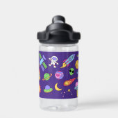 intergalactische ruimteodyssee waterfles (Achterkant)