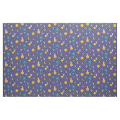 Intergalactische Star Space op donkerblauw Stof (Fat Quarter)