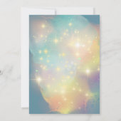 Intergalactische uitnodigingen voor verjaardagen (Achterkant)