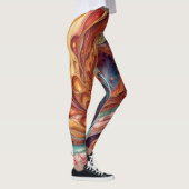 Intergalactische vortex van Harmonie huisdier Leggings (Rechts)