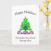 InterGeloof Prettige feestdagen Kaart (Gele Bloem)