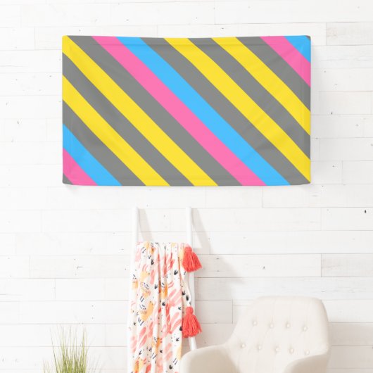 Intergender Pride Flag  Spandoek (Insitu)