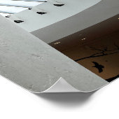 Interieur Architectuur Plafond Photo Poster (Hoek)