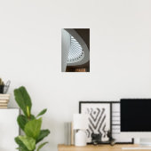 Interieur Architectuur Plafond Photo Poster (Thuiskantoor)