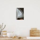 Interieur Architectuur Plafond Photo Poster (Keuken)