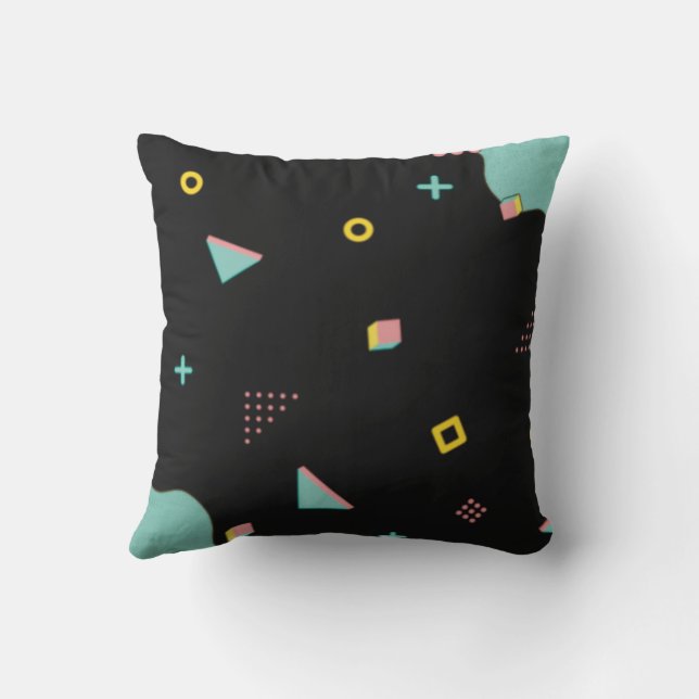 Interieur decor gaming ontwerp gooi kussen (Achterkant)