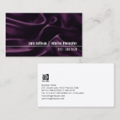 Interieur Decorator Silk Textuur Visitekaartje (Voorkant / Achterkant)