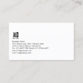 Interieur Decorator Silk Textuur Visitekaartje (Achterkant)