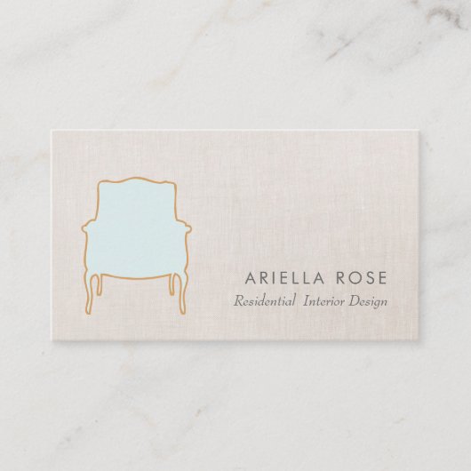 Interieur Design Frans Stoel Visitekaartje (Voorkant)