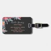 Interieur Designer Painted Blooms Bagagelabel (Voorkant horizontaal)