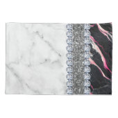 Interieur Glitter Chic Gold Home Roos Marble Kussensloop (Achterkant)