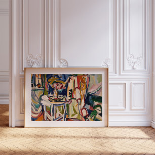 Interieur Henry Lyman Saÿen Poster