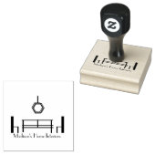 Interieur Logo Keuken Verbouwing Design Stempel (Gestempeld)
