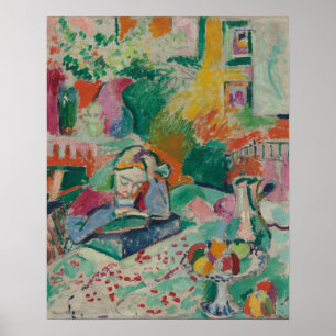 Interieur met Little Girl Matisse Poster