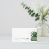 Interieur ontwerp & thuisdecor visitekaartje (Staand voorkant)