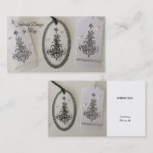 Interieur ontwerp voor luchters visitekaartje (Voorkant / Achterkant)