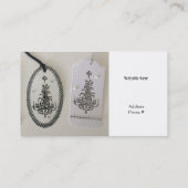 Interieur ontwerp voor luchters visitekaartje (Achterkant)