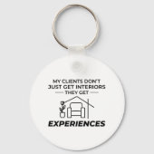 Interieur Ontwerper Decoratie Design Professional Sleutelhanger (Voorkant)