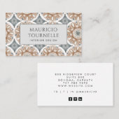 Interieur Ontwerper Home Stager Visitekaartje (Voorkant / Achterkant)