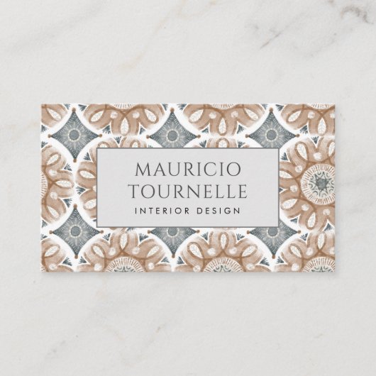 Interieur Ontwerper Home Stager Visitekaartje (Voorkant)