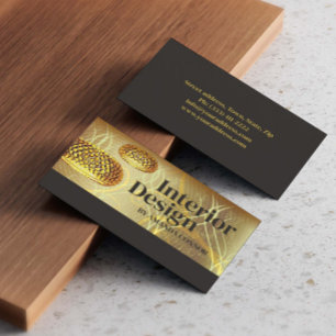 Interieur Ontwerper Huis Decorator Architecturaal Visitekaartje