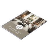 Interieur Ontwerper Logo Foto Notitieboek (Linkerzijde)