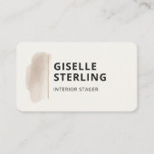 Interieur Stager Visitekaartje (Voorkant)