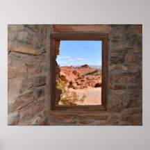 Interieur van de cabine met uitzicht op de Valley 