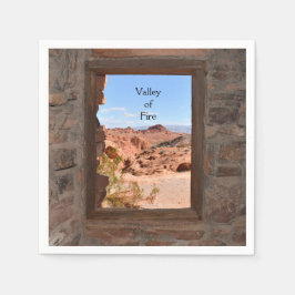 Interieur van de cabine met uitzicht op de Valley  Servet