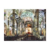 Interieur van de kathedraal Santa Ana Las Palmas