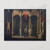 Interieur van de kerk van Napels Franse barok schi Briefkaart (Voorkant)