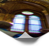 Interieur van de koepel van het parlementsgebouw poster (Hoek)