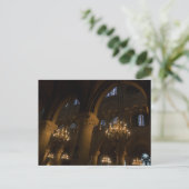 interieur van de Notre Dame Briefkaart (Staand voorkant)