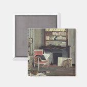 Interieur van de studie van Doctor X Magneet (Voorkant / Achterkant)