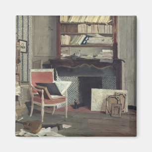 Interieur van de studie van Doctor X Magneet