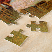 Interieur van een restaurant door Vincent van Gogh Legpuzzel (Zijkant)