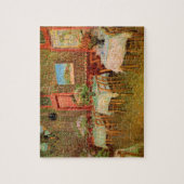 Interieur van een restaurant door Vincent van Gogh Legpuzzel (Verticaal)