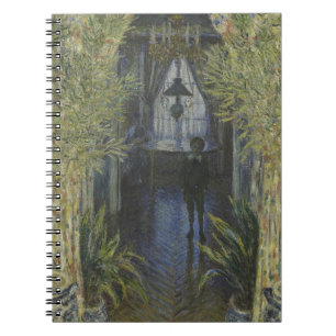 Interieur van een schaduwrijke gang Impressionisti Notitieboek