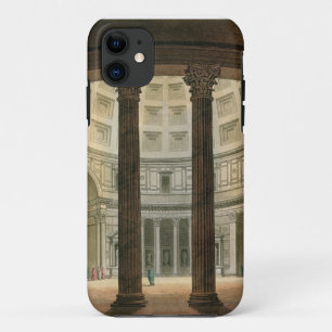Interieur van het Pantheon, Rome, uit 'Le Costume  iPhone 11 Hoesje