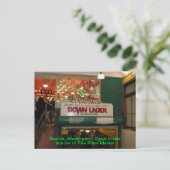 Interieur van Pike Place Market Seattle, Washingto Briefkaart (Staand voorkant)