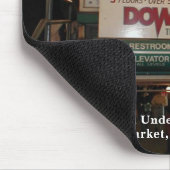 Interieur van Pike Place Market Seattle, Washingto Muismat (Hoek)