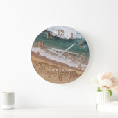 Interieur van strandhuis Ocea Zeeleven Quote Aange Grote Klok (Huis)