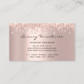 Interieure ontwerper Unieke Furnitures Roos Roze S Visitekaartje (Achterkant)