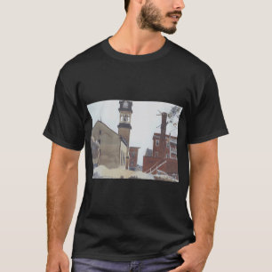 interieurmodel lezend Edward Hopper T-shirt