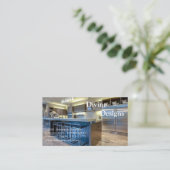 Interieurontwerp - Gepersonaliseerd Visitekaartje (Staand voorkant)