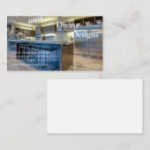 Interieurontwerp - Gepersonaliseerd Visitekaartje (Voorkant / Achterkant)