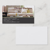 Interieurontwerp - Gepersonaliseerd Visitekaartje (Voorkant / Achterkant)