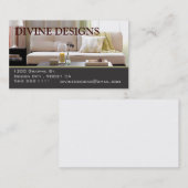 Interieurontwerp - Gepersonaliseerd Visitekaartje (Voorkant / Achterkant)